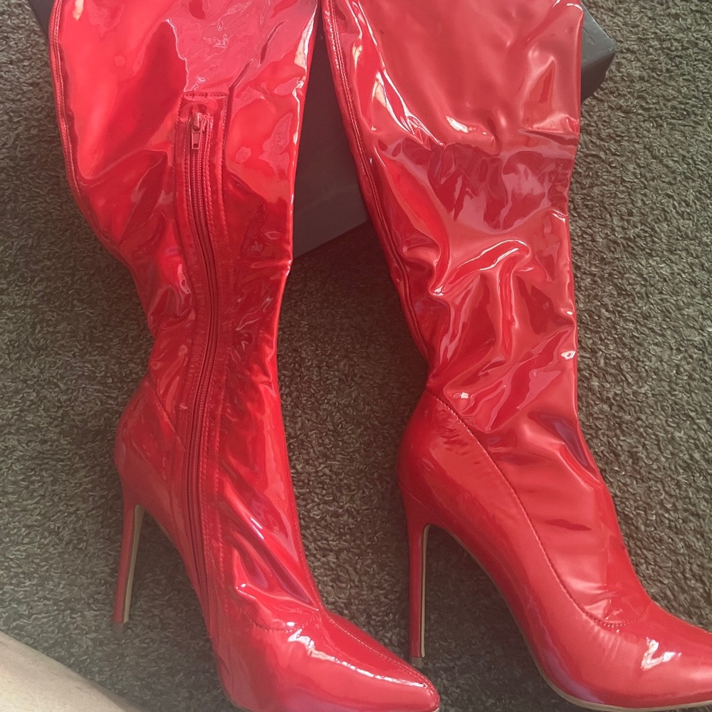 Over the knee thigh boots